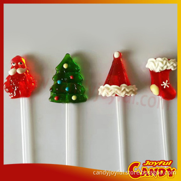 Christmas lollipop candy
